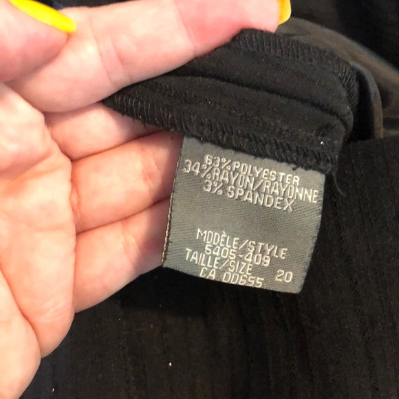 Addition-Elle Sparkly Dress Pants - Picture 3 of 3